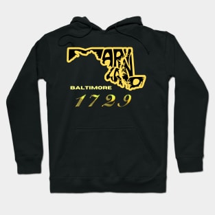 BALTIMORE, MD EST 1729 DESIGN Hoodie